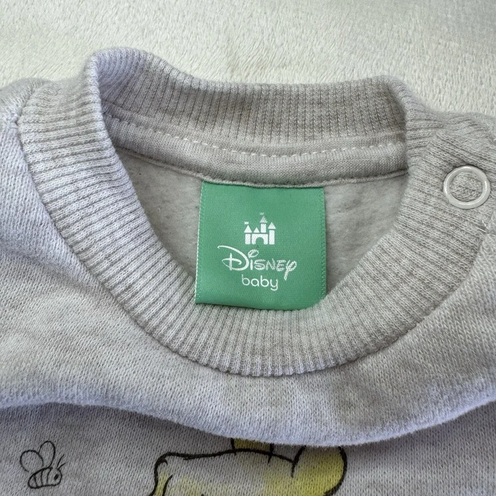 Disney Baby Winnie the Pooh & Friends Graphic Sweatshirt Shoulder Button Newborn